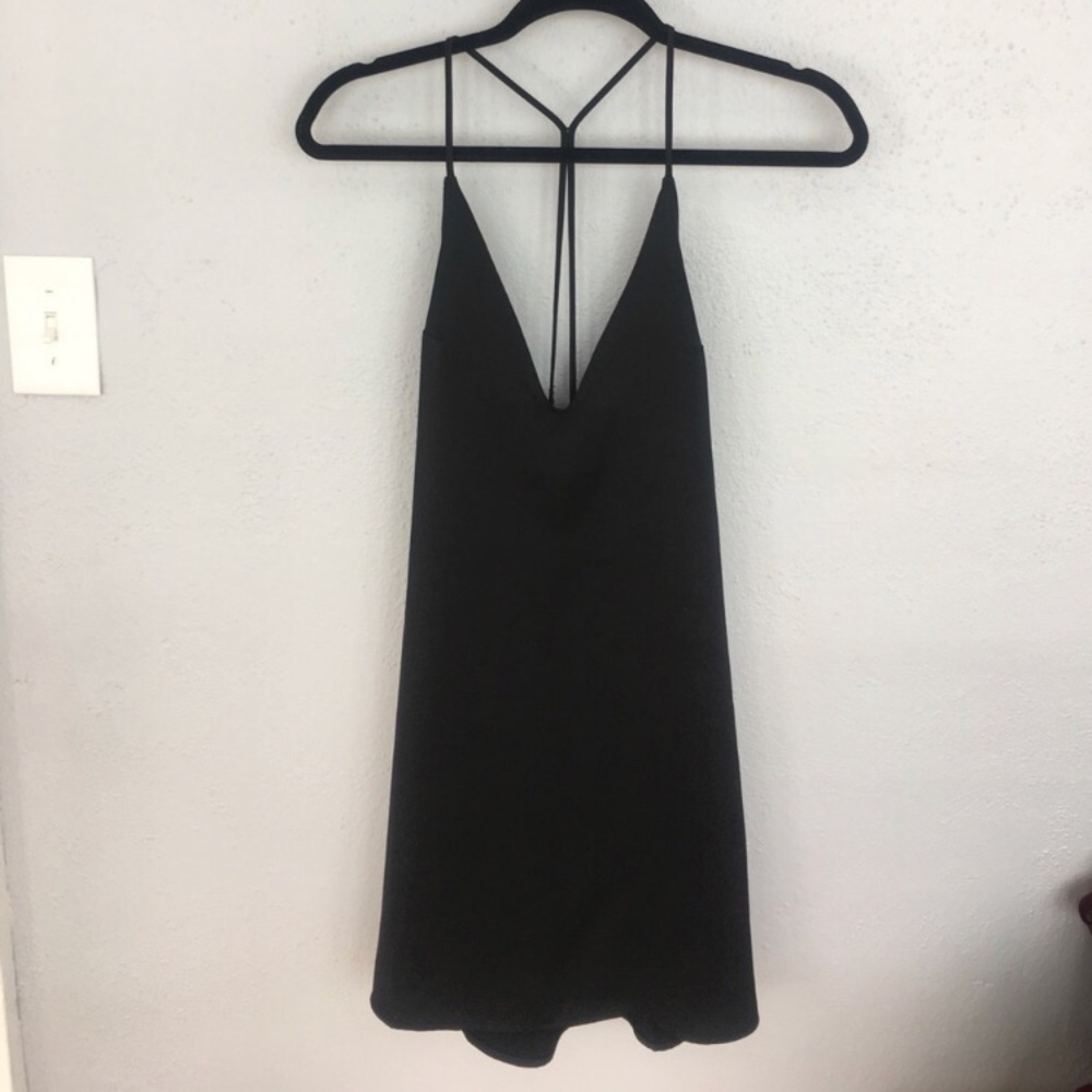 Simple black satin dress 💍